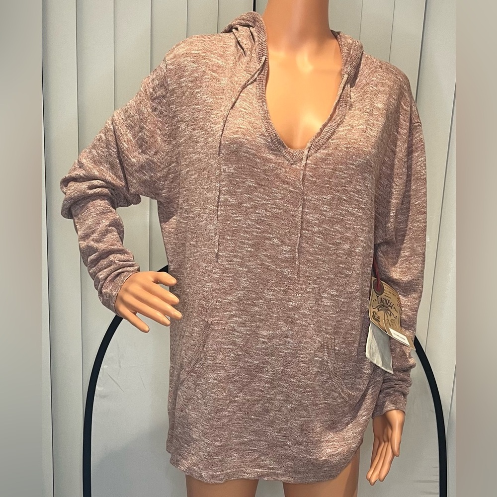 Heathered Mauve Hoodie